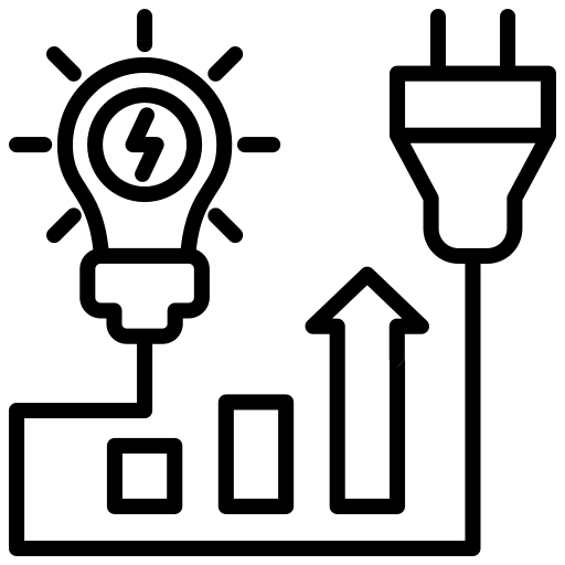 Power consumption icon